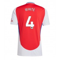 Camiseta Arsenal Ben White #4 Primera Equipación Replica 2024-25 mangas cortas